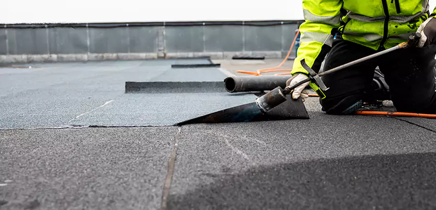 Residential Flat Roof Repair in Rancho Santa Fe
